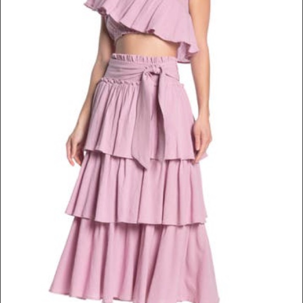 Free People
Go For Drama Ruffled two piece set